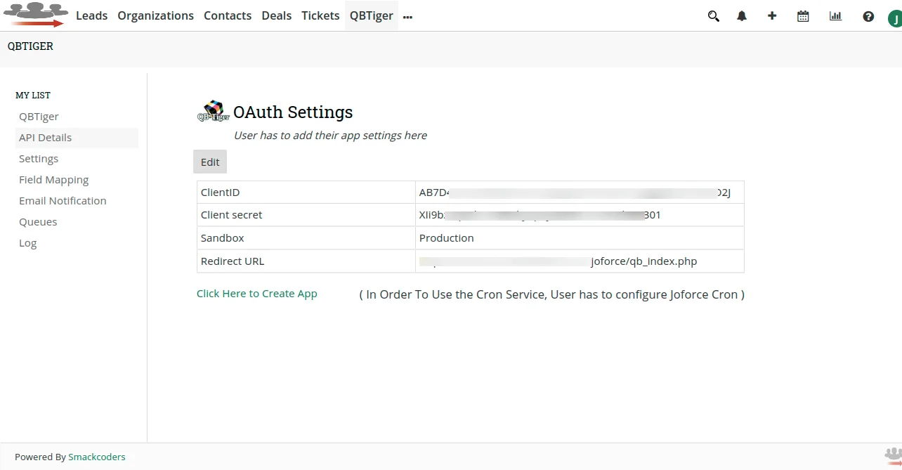 Joforce-QuickBooks-Api-Select-Api