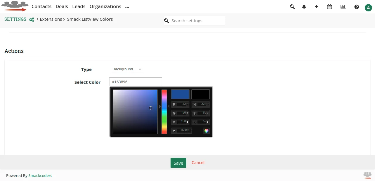 Joforce-ListView-Colors-configure-color-type