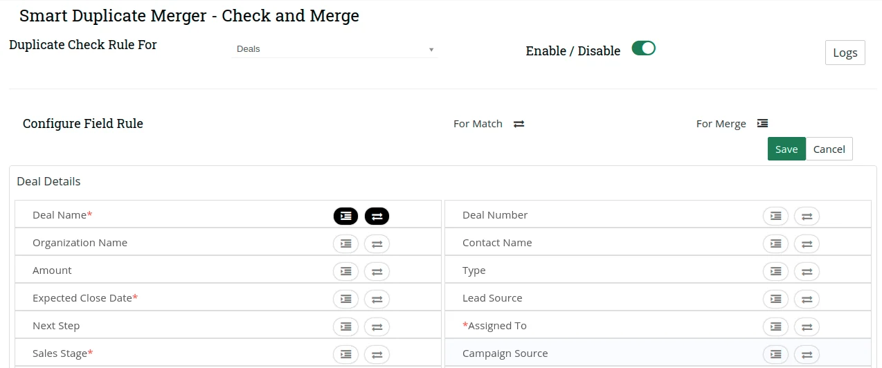 joforce-duplicate-merger-settings-configuration