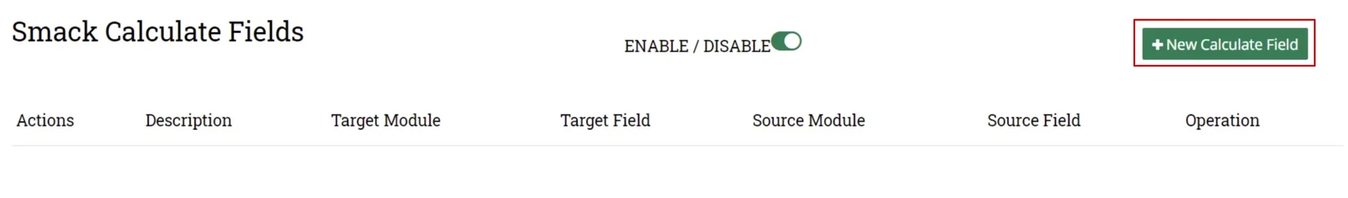 Create New Calculate Field using Joforce Calculate Fields module