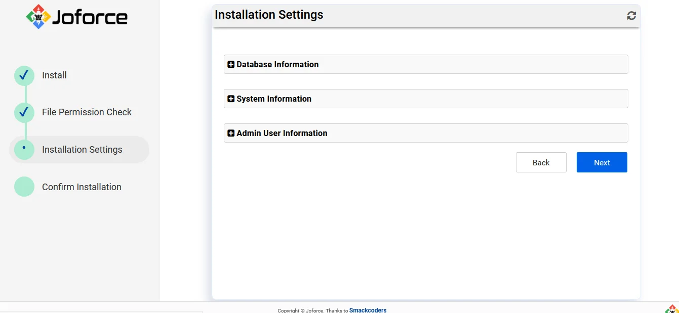 installation-setting-page