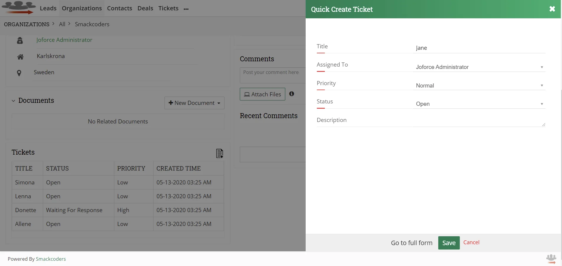 quick-create-ticket-in-Joforce-Widget-Account-Tickets